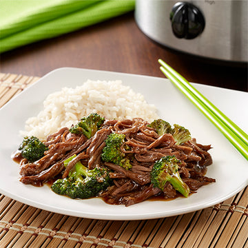 Slow Cooker Beef & Broccoli